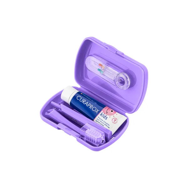Curaprox Kids Kit Viagem Roxo